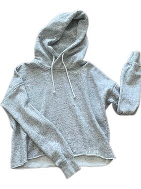 Abercrombie & Fitch Women’s Light Heather Gray Pullover Hoodie - S